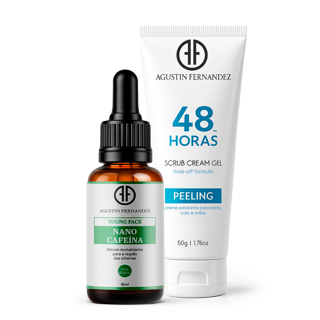 Tratamento Clareador de Olheiras Peeling + Cafeína
