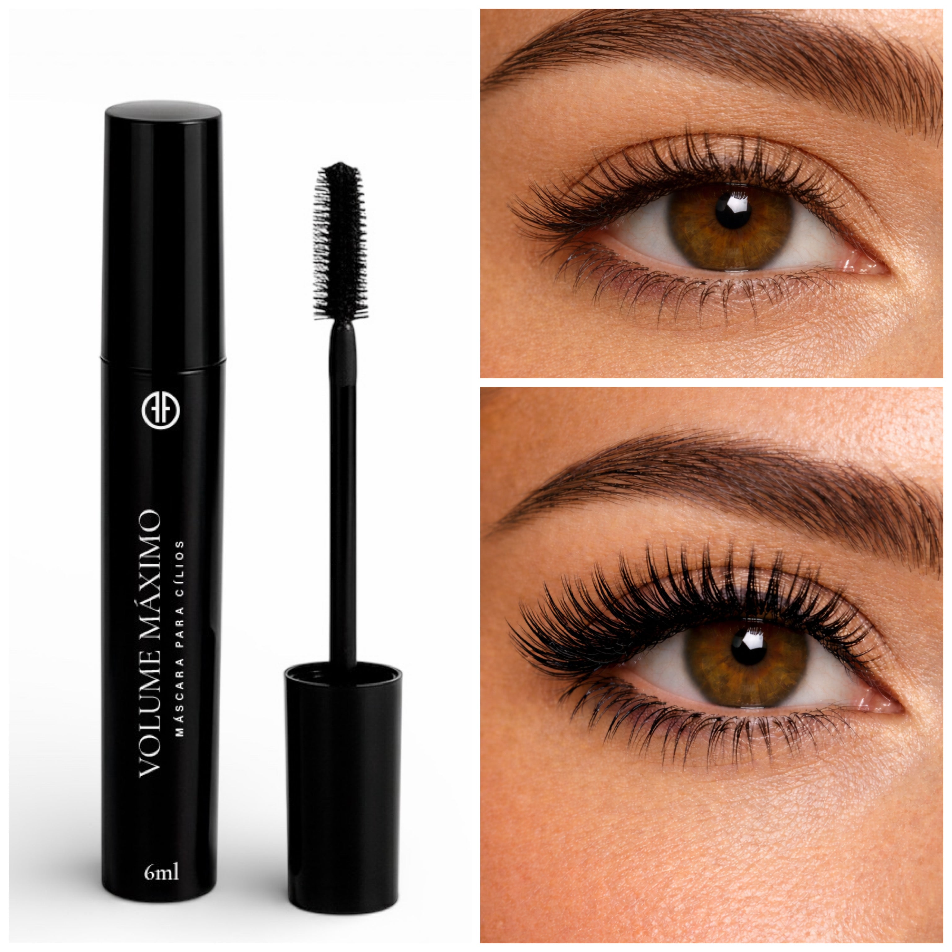 Máscara VOLUME MÁXIMO - Resistente à Água - Fácil Remoção - FRETE GRÁTIS