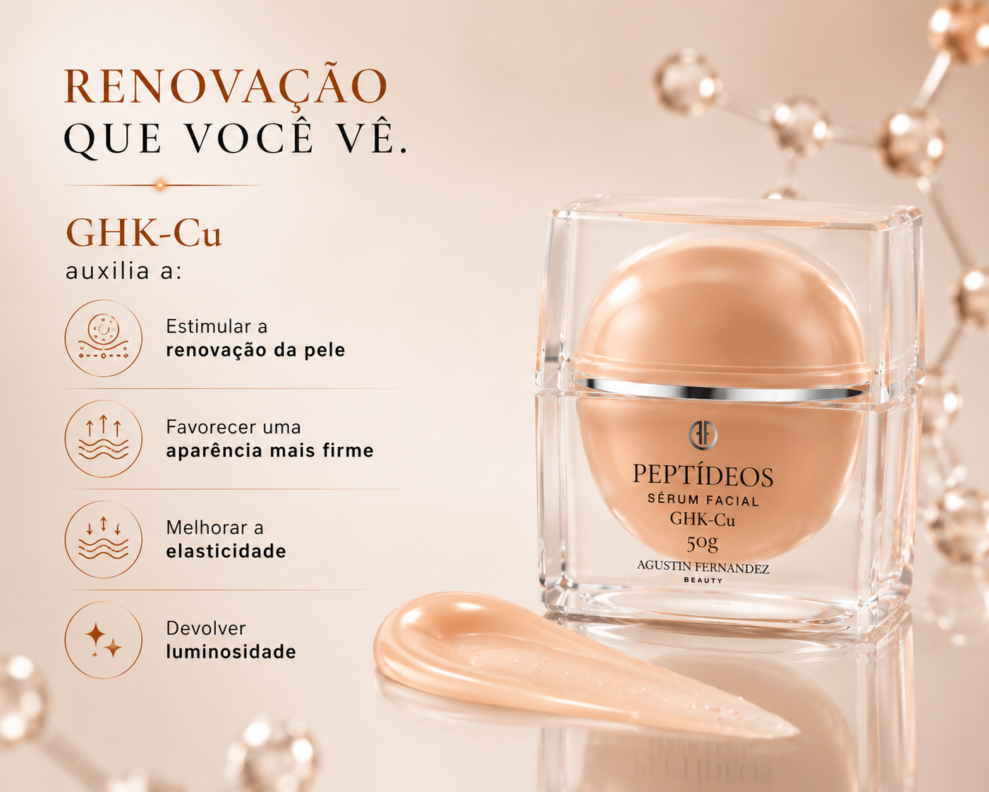 GHK-Cu PEPTÍDEO DE COBRE Balm Concentrado