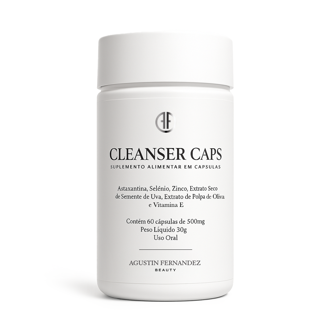 Cleanser Caps 60 unidades - Suplemento Clareador de Manchas Oral