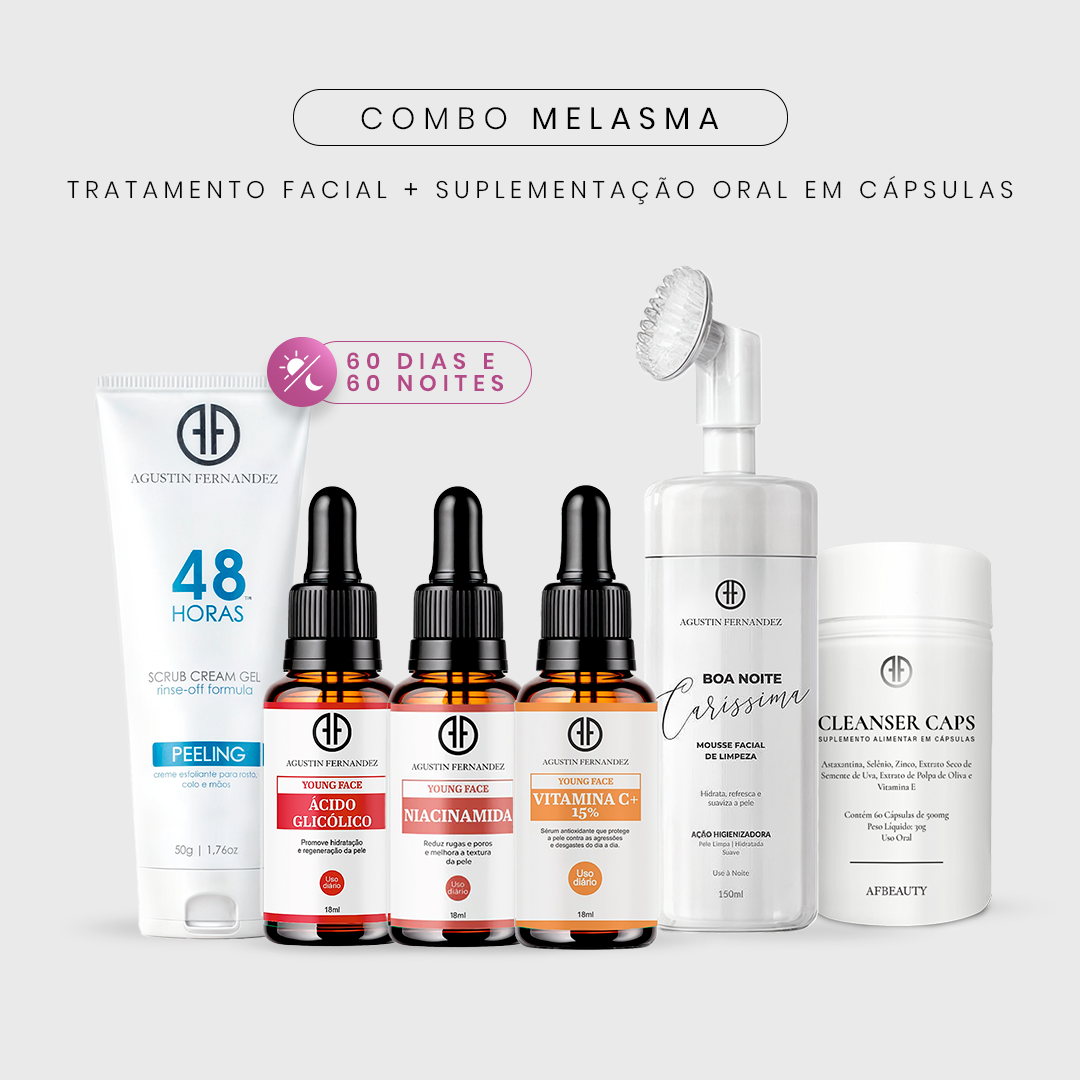 Cronograma Clareador de Melasma VIA ORAL + TÓPICO - lançamento