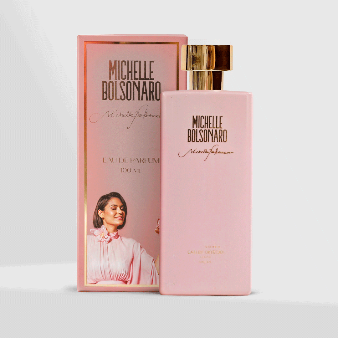 MICHELLE BOLSONARO - Eau de Parfum 100 ml - FRETE GRÁTIS envio imediato
